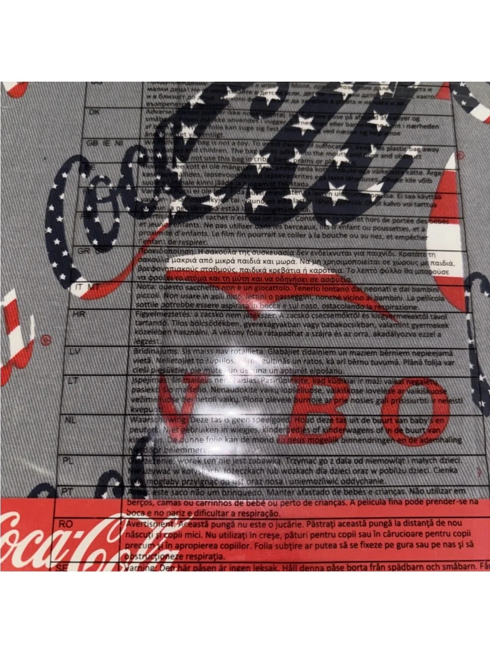 Coca-Cola Patriotic Logo Boxed Set - Gray, Red, Navy